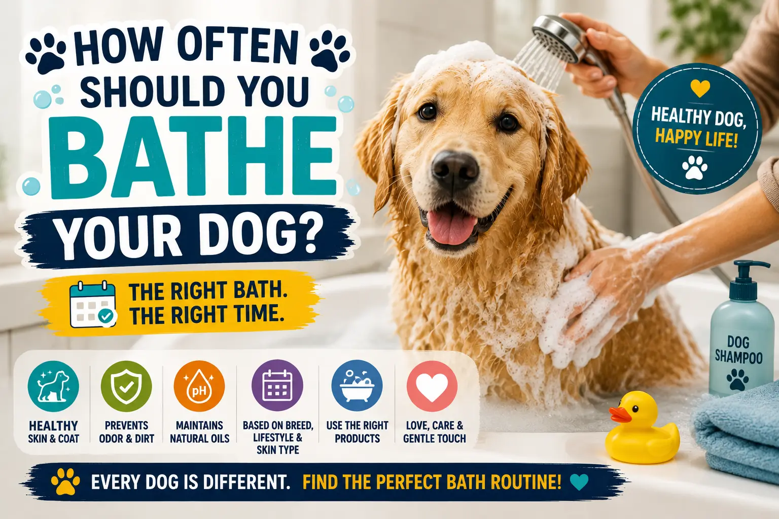 How Often Should You Bathe Your Dog