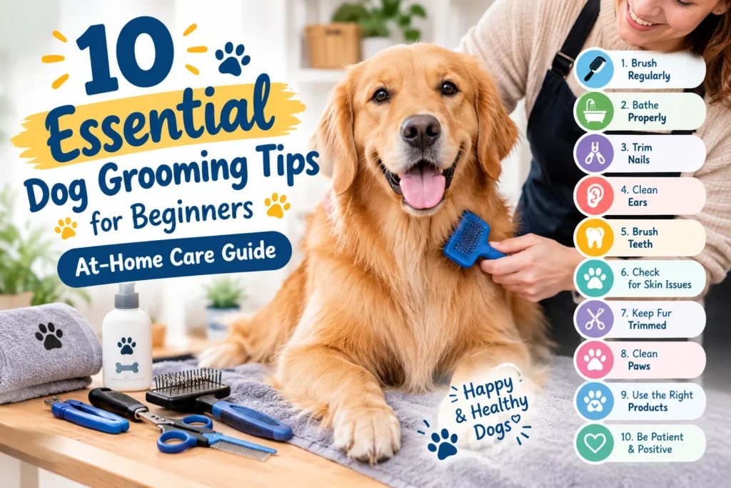 Dog grooming tips