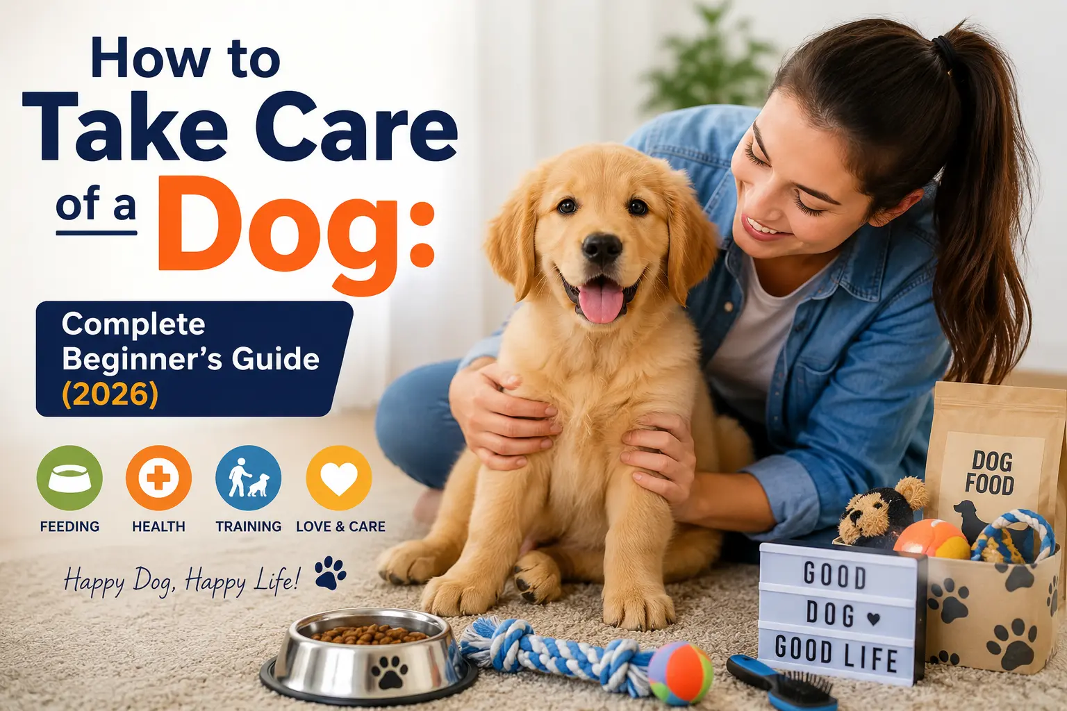how to take care of a dog